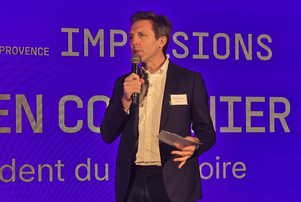 Julien Coffinier, président du directoire de l'aéroport Marseille - Provence - Photo CE