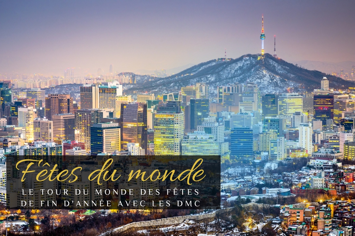 Durant les fêtes de fin d'année, les villes de Corée du Sud, en particulier Séoul et Busan, se parent de grandes illuminations et de décorations très colorées - DepositPhotos.com, sepavone