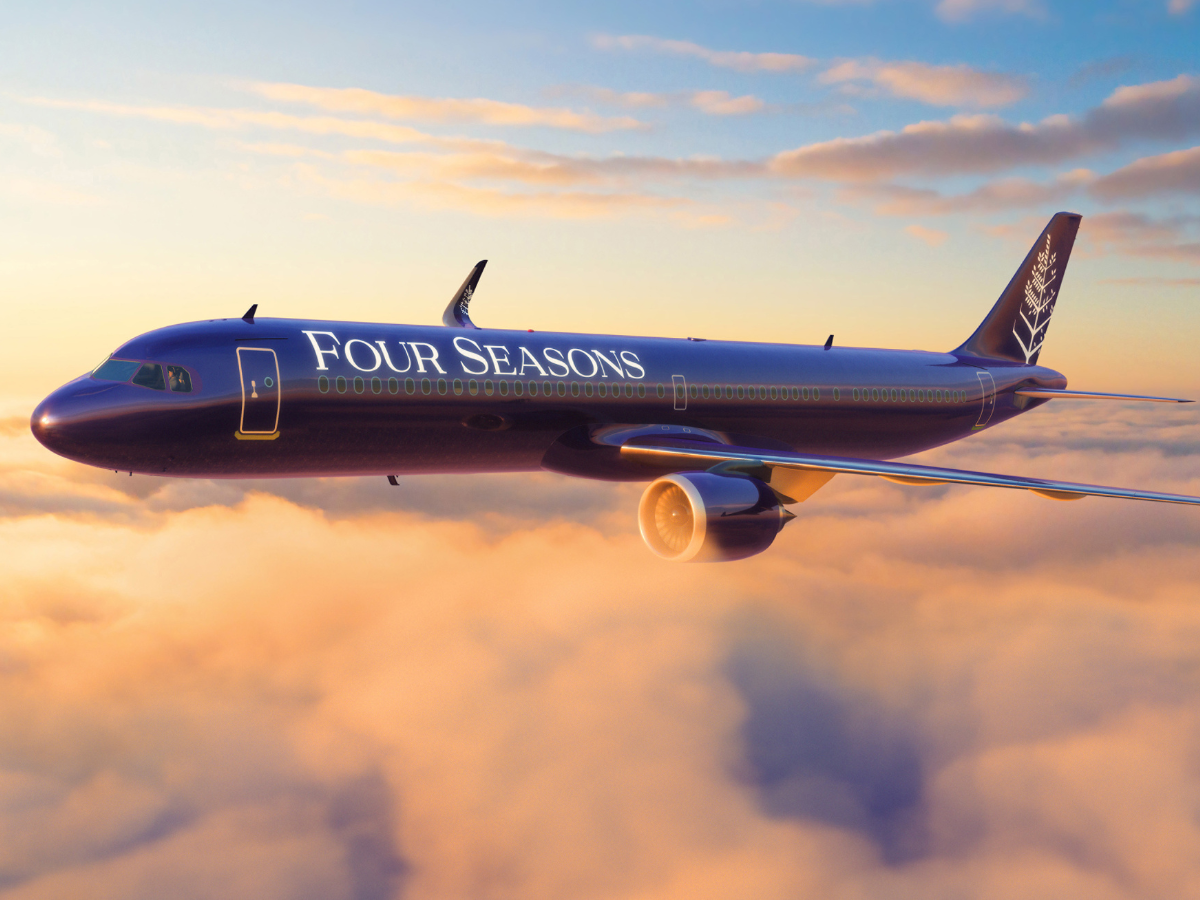 Four Seasons lance une nouvelle croisière aérienne, "New World Icons", pour 2027 - Photo : Four Seasons