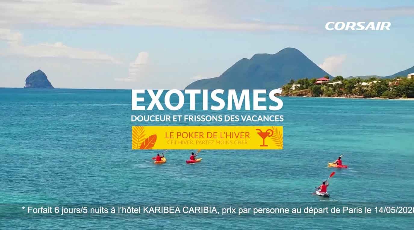 Exotismes relance son Poker de l’hiver 2026 - Photo Exotismes