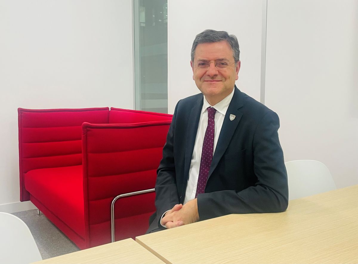 Xavier Roche, le patron de la sûreté ferroviaire à la SNCF au siège parisien du groupe - Photo : C.Hardin
