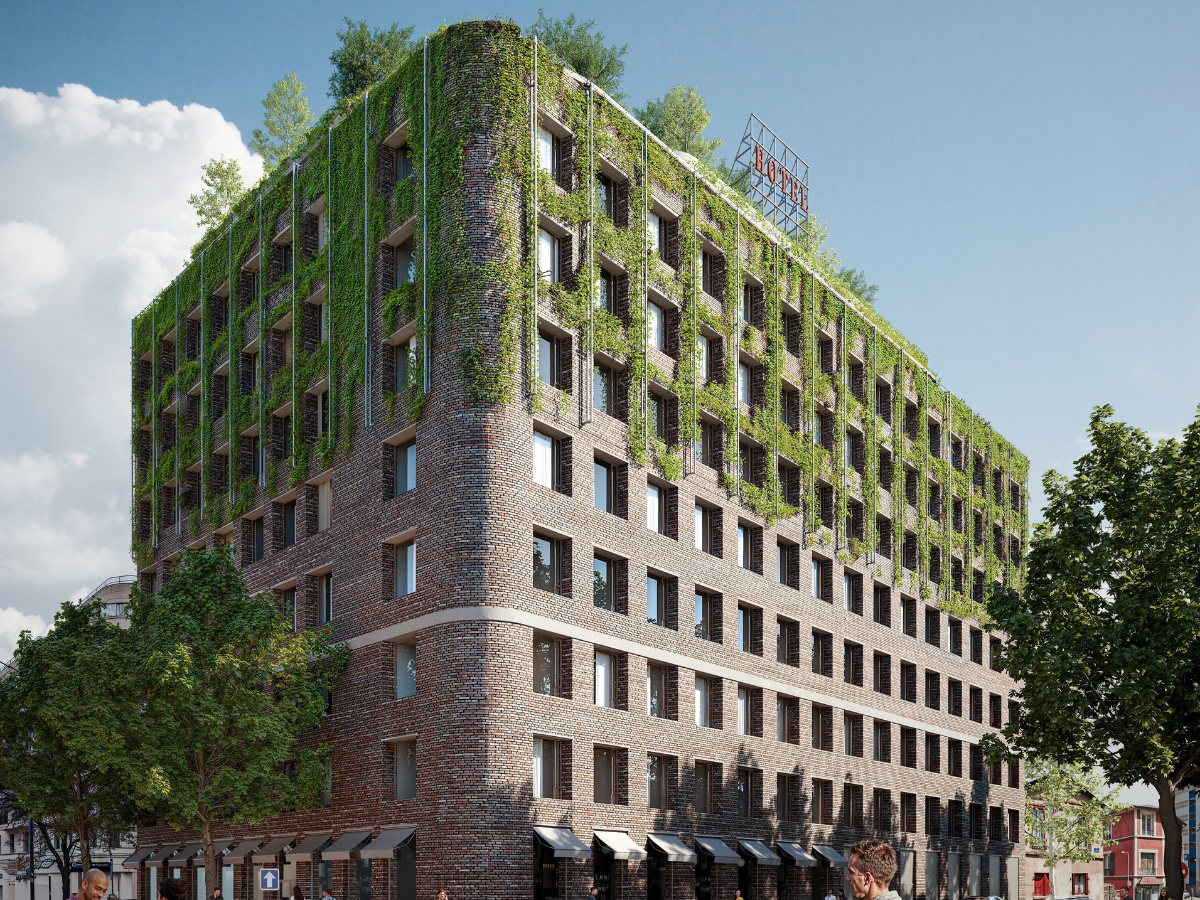 Constructa a commencé la construction du Oh Baby de Saint-Ouen - Illustration : Triptyque Architecture