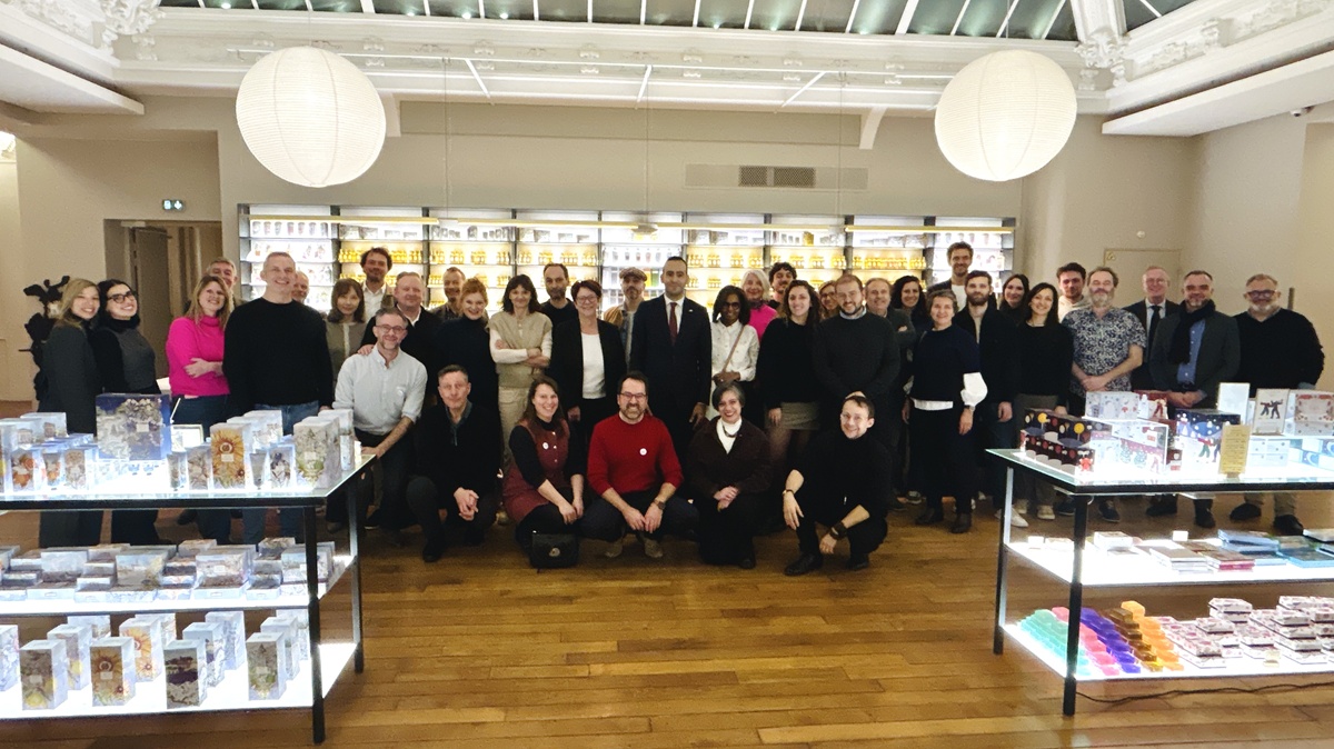 Une cinquantaine d’adhérents de GREAT France se sont réunis, lundi dernier, au musée du Parfum - Fragonard, à Paris - Photo : GREAT France