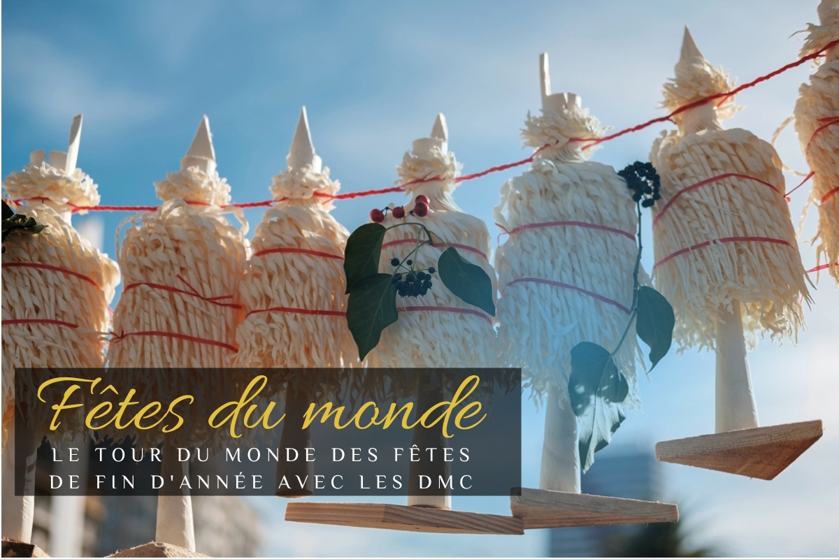 Les Géorgiens ont un sapin de noël original, Chichilaki, sculpté en bois de noisetier, symbole de purification et de paix - DepositPhotos.com, naskami