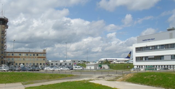 L'aéroport de Francfort-Hahn tombera-t-il dans le giron d'Amazon - DR : Google Street View