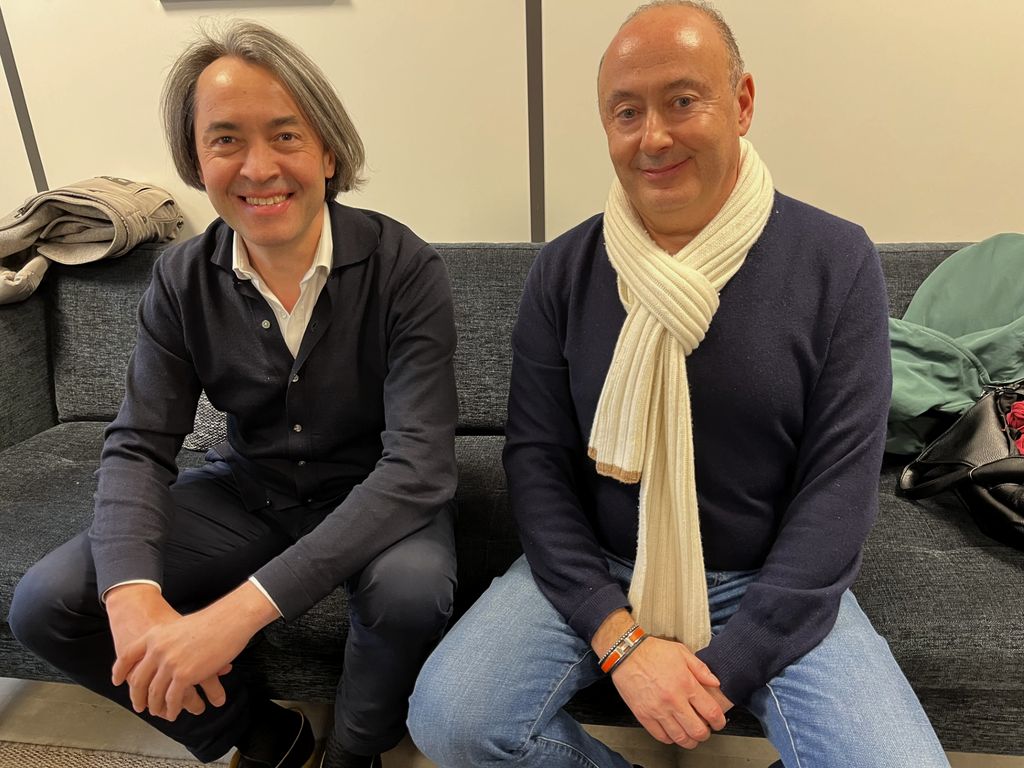 Thierry Maincent et Laurent Abitbol, au siège de Selectour, lors de la rencontre avec TourMaG - Photo : PB