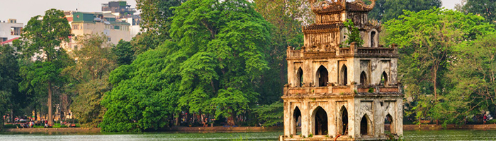Lac de Hoan Kiem à Hanoï © ASIA DMC
