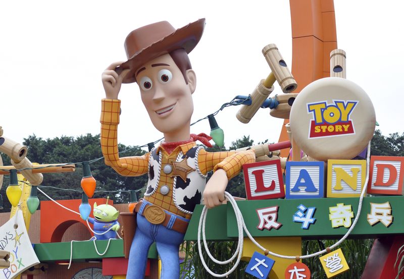 Dans sa jeunesse, C. Fuss a été embauché comme cow-boy à Disneyland Paris. Ici, une attraction à Disneyland Hong-Kong © Savvatexture/ Deposit Photos