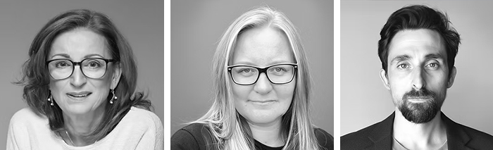 L'équipe Praha Tours. De gauche à droite : Majka, Pavla et Krystof © Praha Tours