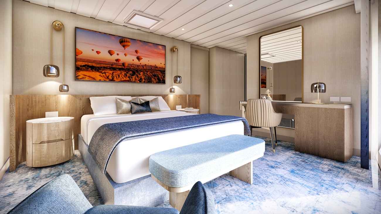 Le programme "Azamara Forward" prévoit enfin une rénovation complète des cabines et suites - Photo : Azamara