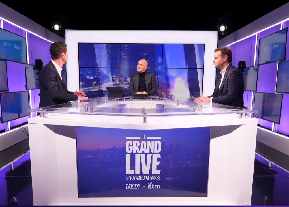 François-Xavier Izenic au centre, Hervé Kozar à gauche et Guilhem Mallet à droite - Photo Capture écran