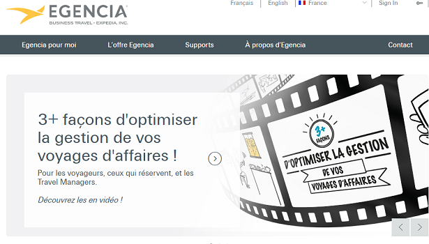 Les voyageurs d'affaires qui réservent sur Egencia peuvent désormais ajouter un bagage supplémentaire - Capture d'écran Les voyageurs d'affaires qui réservent sur Egencia peuvent désormais ajouter un bagage supplémentaire - Capture d'écran