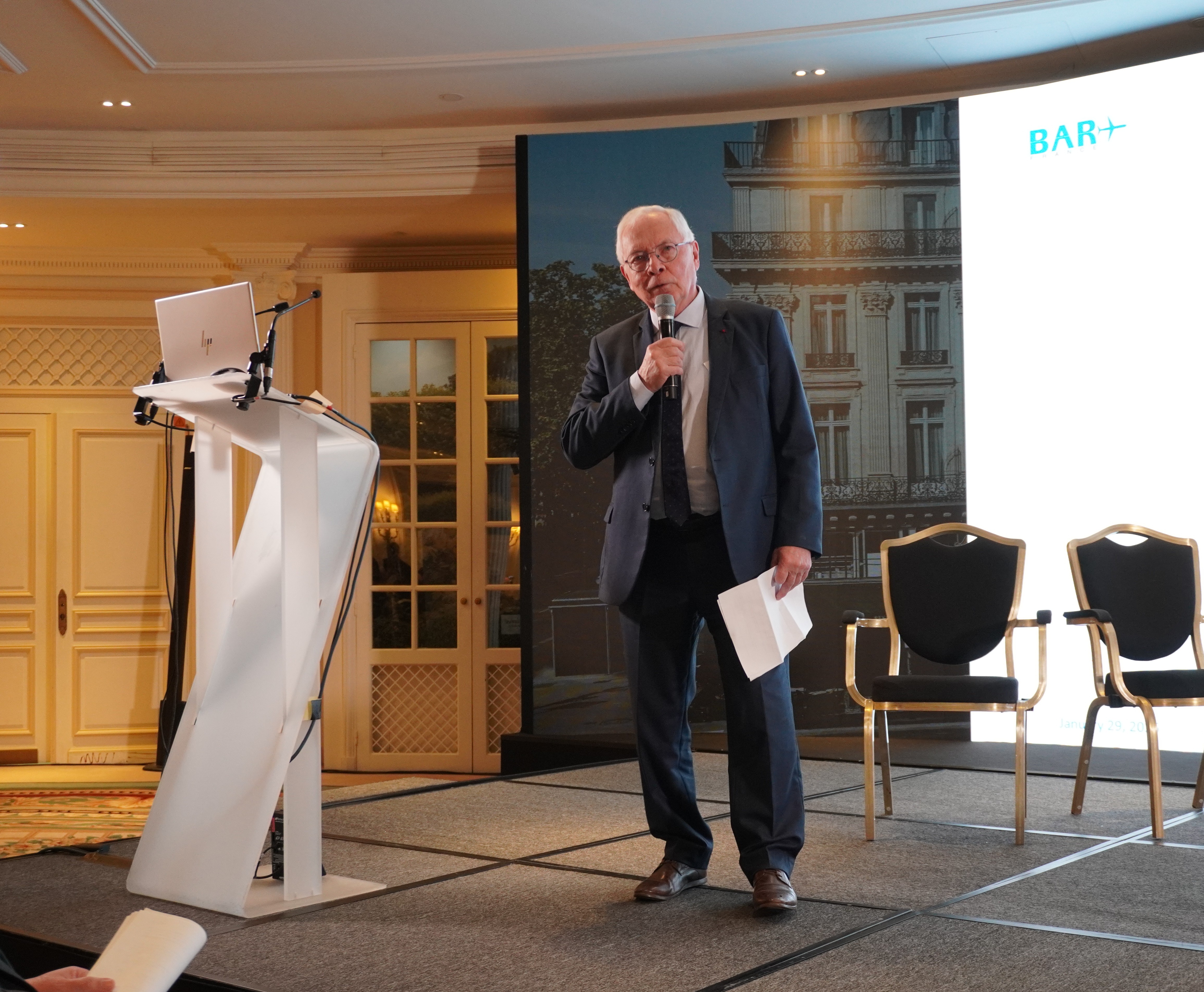 Jean-Pierre SAUVAGE, Président de BAR France : « Cette Assemblée Générale a confirmé que notre secteur est à un tournant. Ensemble, nous avons les moyens de relever les défis de la décarbonation, de l’innovation et de la régulation. La France et l’Europe doivent jouer un rôle leader dans cette transformation. »Photo : C.Hardin
