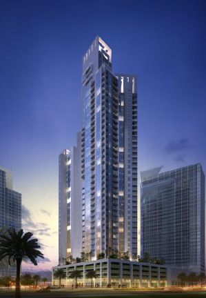 Le Mövenpick Hotel Apartments Al Burj Business Bay comptera 299 chambres sur 40 étages - DR : Mövenpick Hotels & Resorts