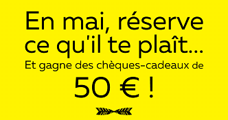 Kuoni France : 50 € en chèque-cadeau pour toute réservation jusqu'au 31 mai 2016