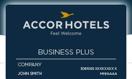 La carte de fidélité d'AccorHotels pour les voyageurs d'affaires devient Business Plus - DR : Accor Hotels