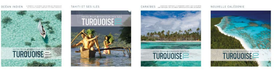Les 4 brochures 2016 de Turquoise TO - DR : Turquoise TO