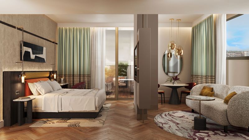 Une suite du Hyatt Regency Rome Central - Photo : Hyatt Regency