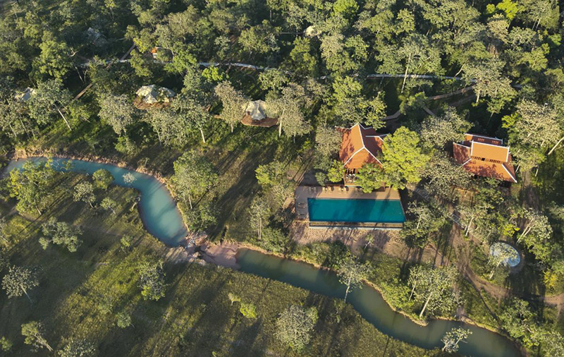 Siempang Forest Lodge, Cambodge © DTH Travel