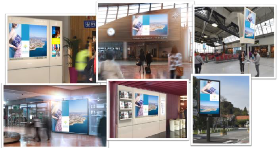 JCDecaux gérera la régie publicitaire d'Aéroports de la Cöte d'Azur dès janvier 2017 - Photo : Aéroports de la Côte d'Azur