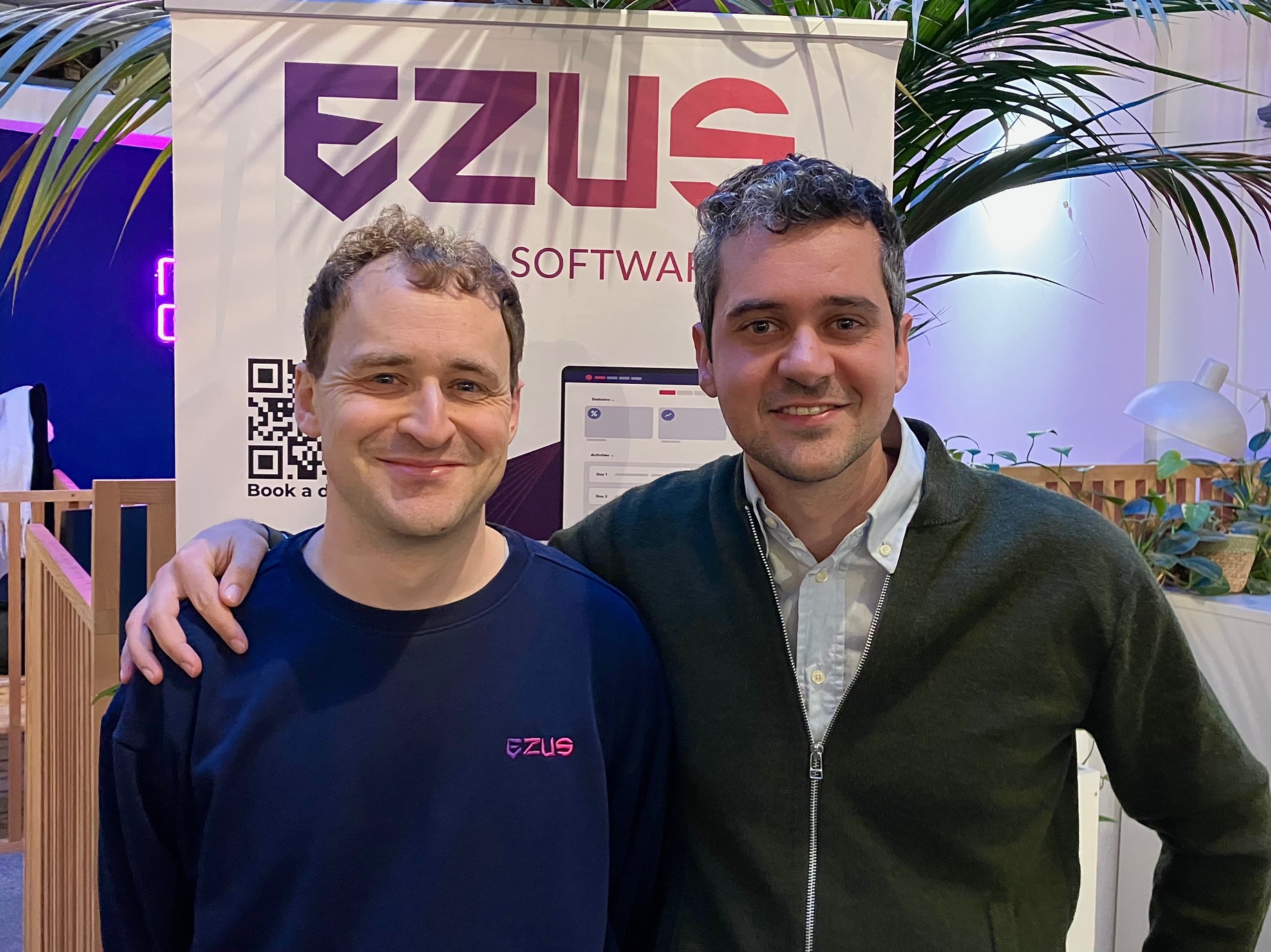 Jérémy Roche et Charles Gombert d'Ezus . Photo: T.Beaurepère