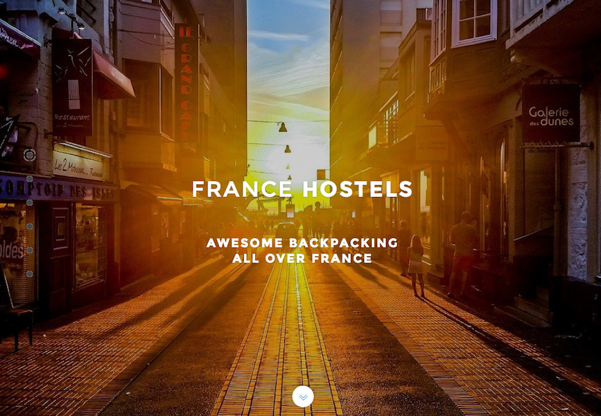 France Hostels professionnalise et renouvelle l’offre d'hébergement jeune pour devenir l’acteur de référence du secteur en France, avec 10 ouvertures prévues dans les 5 prochaines années (c) Capture Francehostels.fr