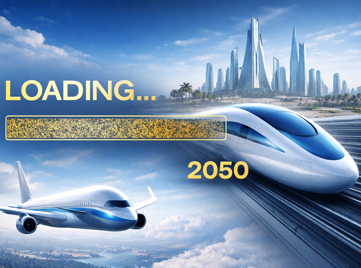 Le nombre de voyages internationaux devrait plus que doubler d'ici 2050 - Visuel généré par l'IA