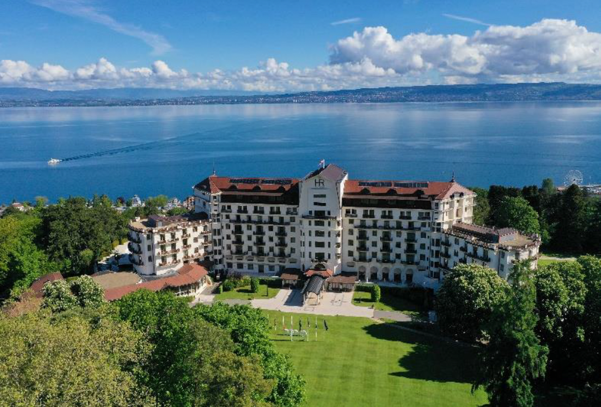 L'hôtel Royal, un palace au bord du lac Léman - Photo : Hôtel Royal Evian