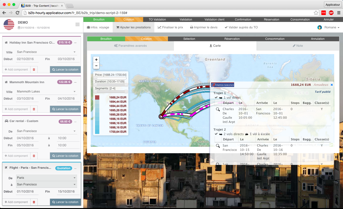 Applicatour : TravelBoard une solution alternative pour les offres TO "à la carte"