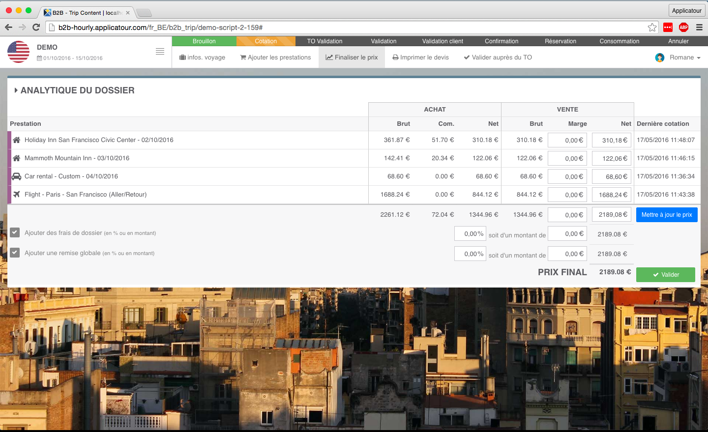 Applicatour : TravelBoard une solution alternative pour les offres TO "à la carte"
