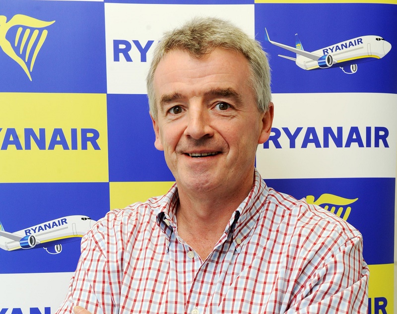 Michael O'Leary, Pdg de Ryanair est un personnage hors du commun. On aime ou on n'aime pas, mais ça fait quand même trente ans que ça dure. Photo Ryanair Media Center