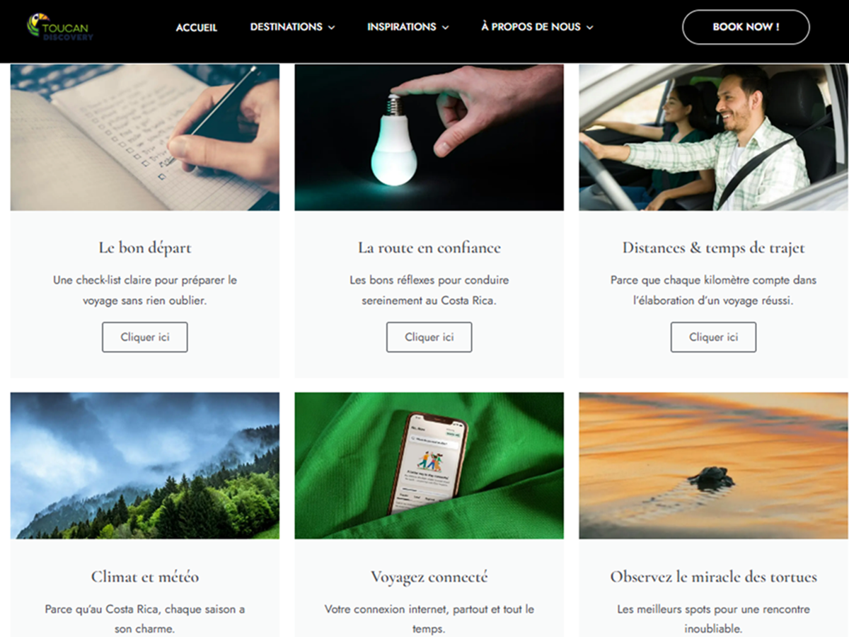 Toucan Pro, espace B2B dédié aux professionnels du voyage : programmes, tarifs, fiches régions et supports marketing disponibles 24h/24. @toucan discovery