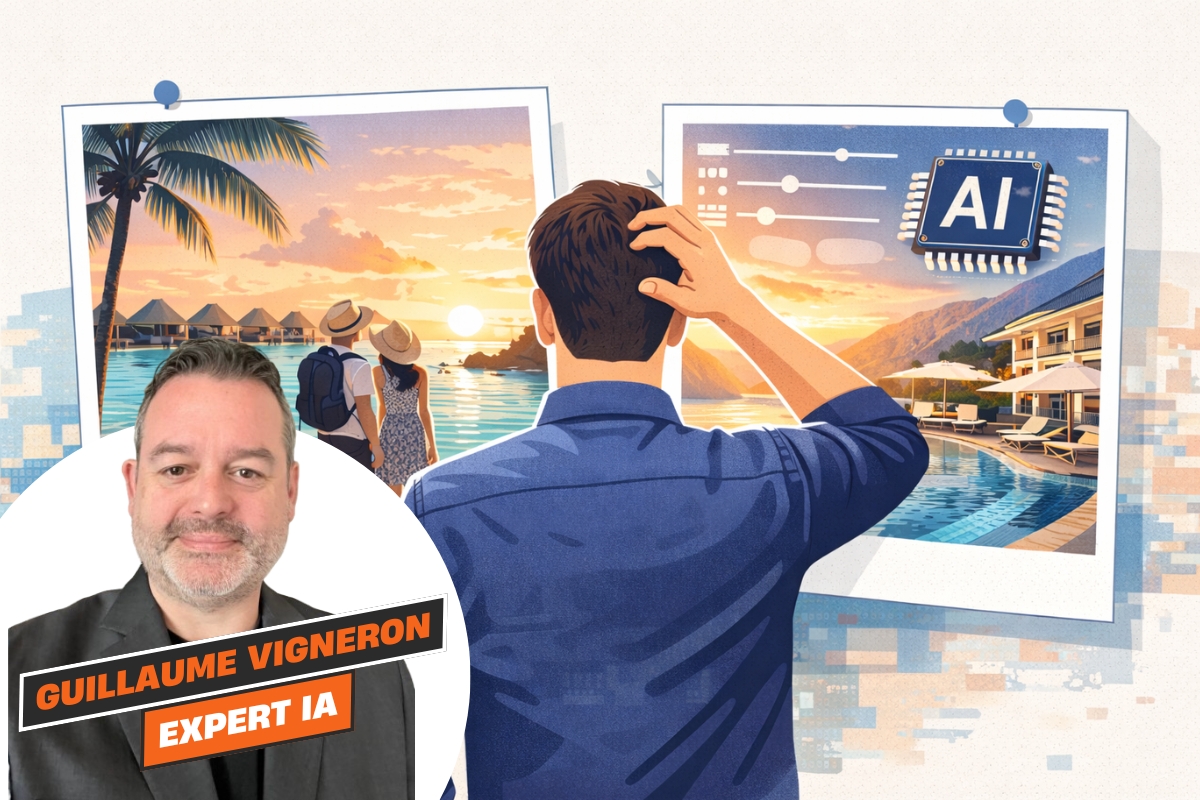 La présomption d’artificialité, un nouveau défi de confiance pour le tourisme - Image générée par IA