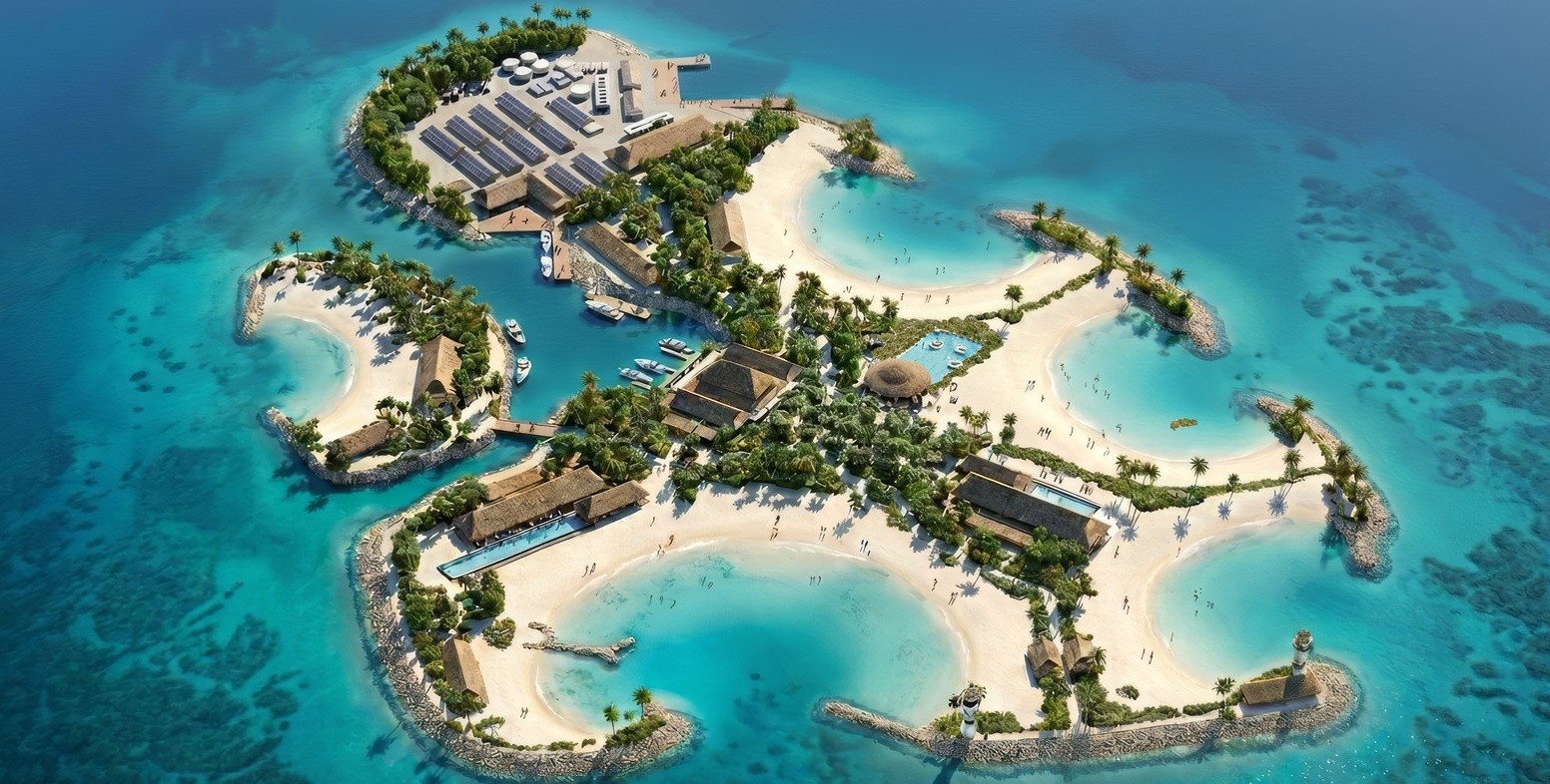 MSC Croisières ouvrira Sandy Cay, une île privée située aux Bahamas, en 2028 - Illustration MSC Croisières