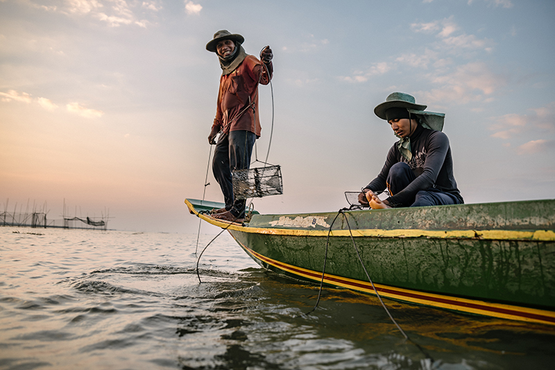 Les expériences imaginées autour de la Tonlé House s’ancrent dans le rythme du lac et la vie du village. © Easia Travel