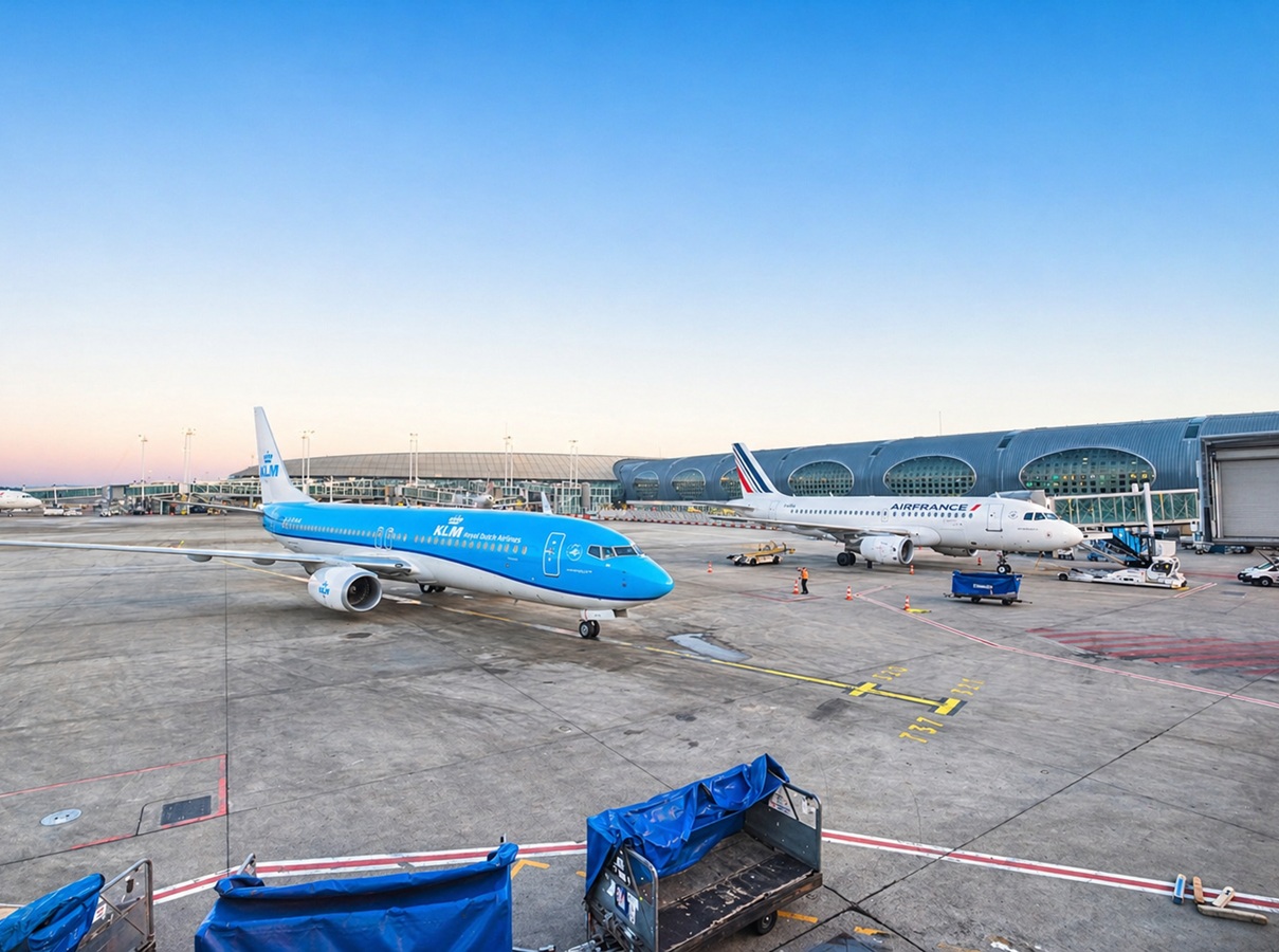 Air France-KLM anticipe une hausse de la facture carburant de 2,05 milliards d'euros - Depositphotos