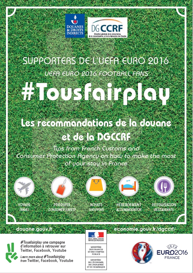 Euro 2016 : la DGCCRF met en garde contre les fraudes