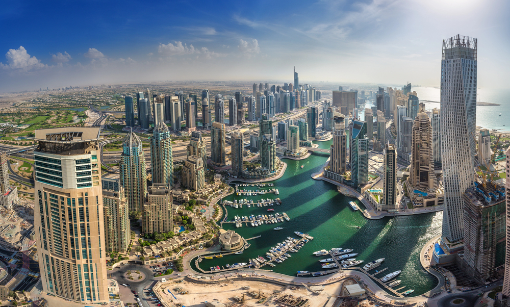 La marina de Dubaï © alex7021/Deposit Photos