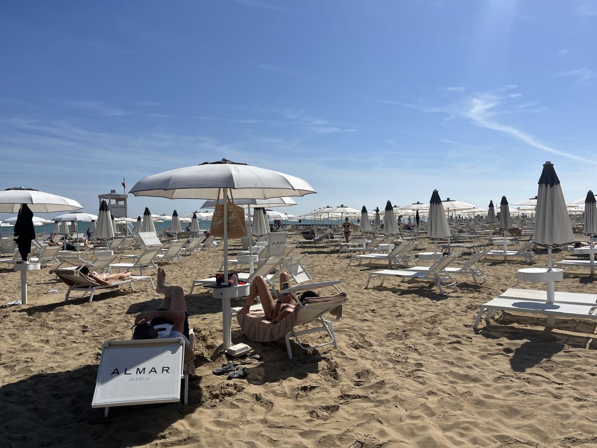 Une plage privée où il fait bon s'attarder. Photo : PB