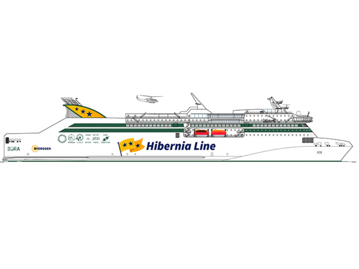 Un accès direct au sud-ouest de l’Irlande depuis le nord de la France. - Hibernia Line