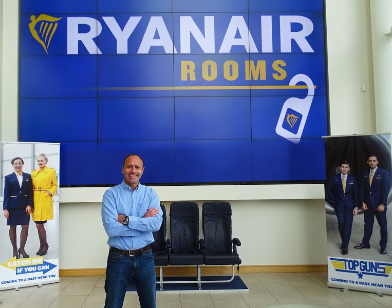 Ryanair invite les founirsseurs d'hébergements à proposer leurs offres pour "Ryanair Rooms" - Photo : Ryanair