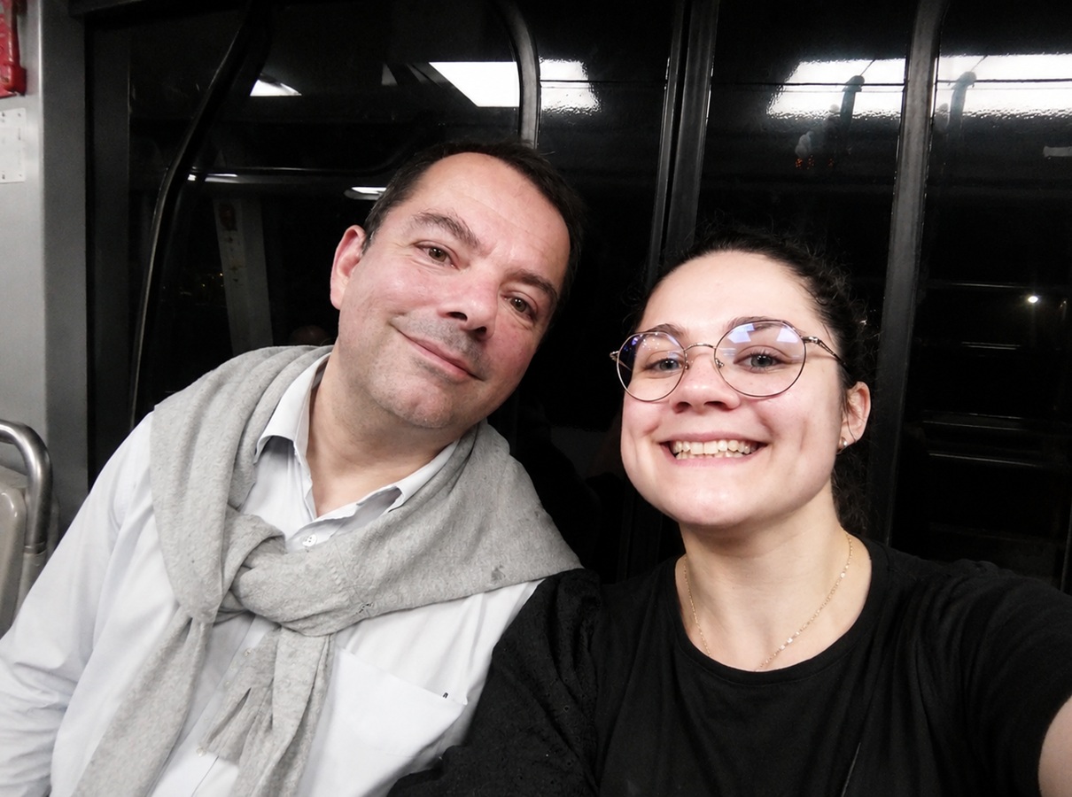 "Ce que j’aime chez Gabrielle, c’est son questionnement, son esprit critique" selon François Piot en parlant de sa fille Gabrielle - Crédit photo : François Piot