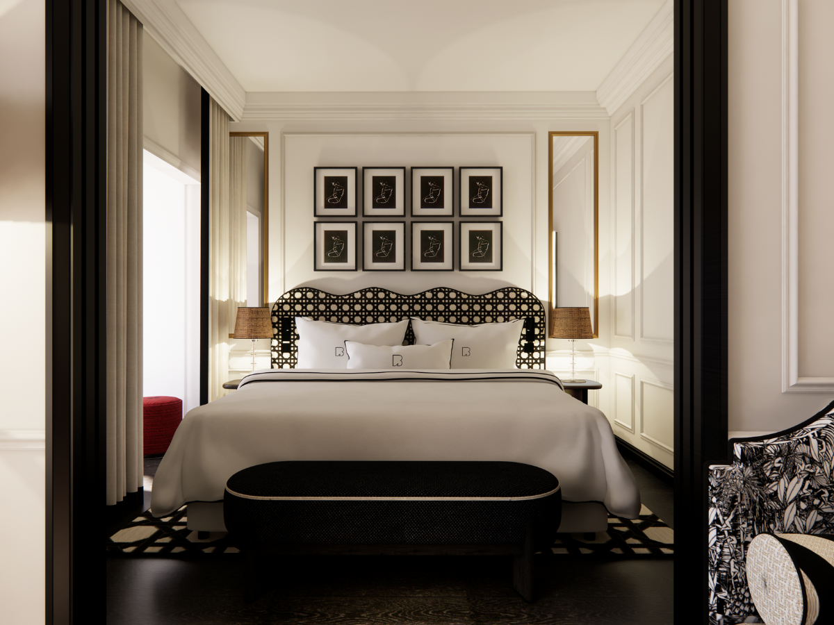 Suites entièrement rénovées.    Photo: Le Burgundy Paris