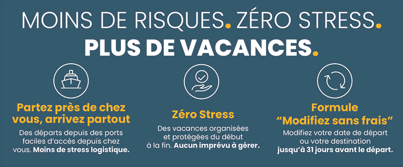 Modifiez sans frais © Costa Croisières