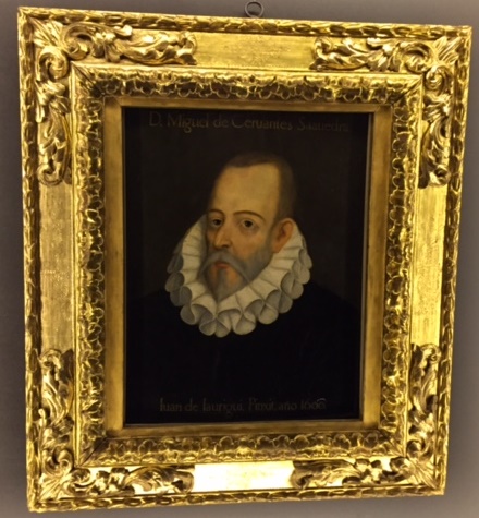 Portrait de Cervantès - DR : J.-P.C.