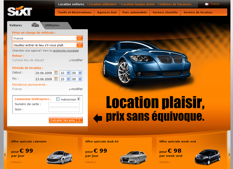 Limousine : Sixt partenaire exclusif d'Air France