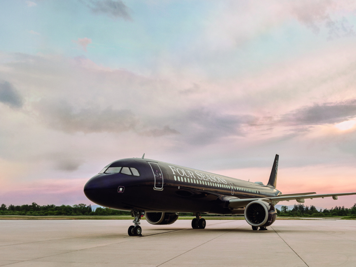 Les nouveaux itinéraires 2028 incluront notamment des étapes à Carthagène, Porto Rico et Venise dans plusieurs établissements Four Seasons.    Photo: Private Jet Experience