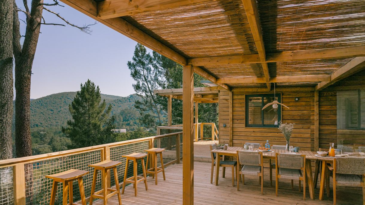 Le camping SLOW VILLAGE ANDUZE, Gard