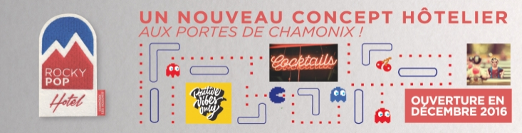 Chamonix : le RockyPop Hotel ouvrira ses portes en décembre 2016