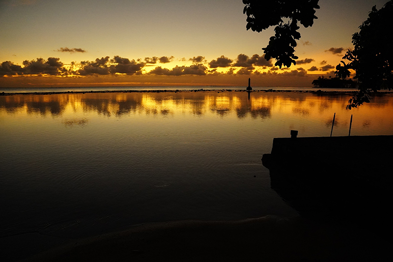 Couché du soleil dans les îles © Emmanuel BONIFAIT